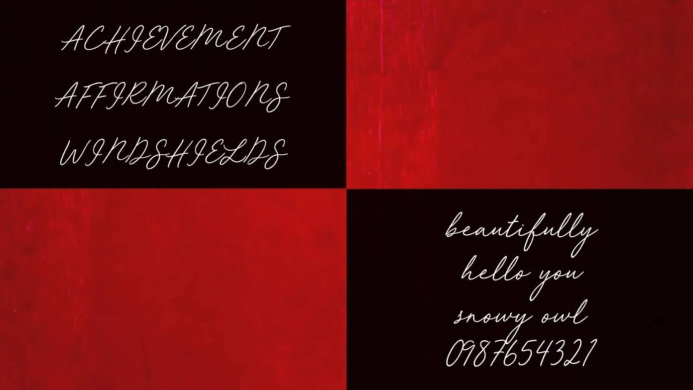 view of Red Velvet font