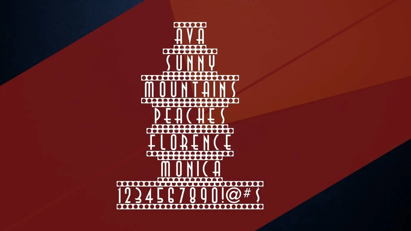 View of Showtime Font