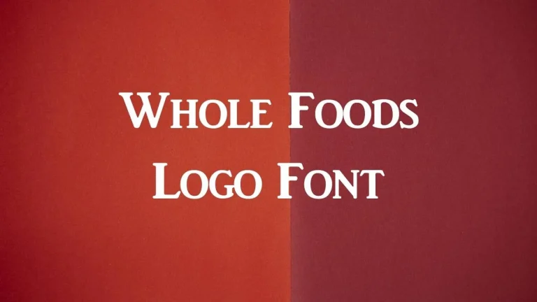 Whole Foods Logo Font