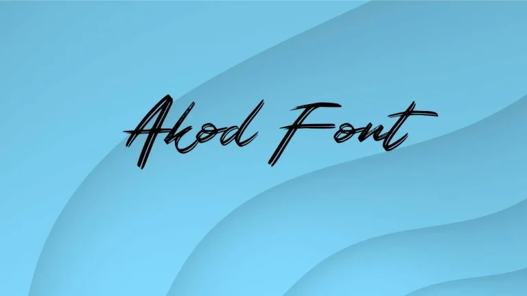 Akod Font