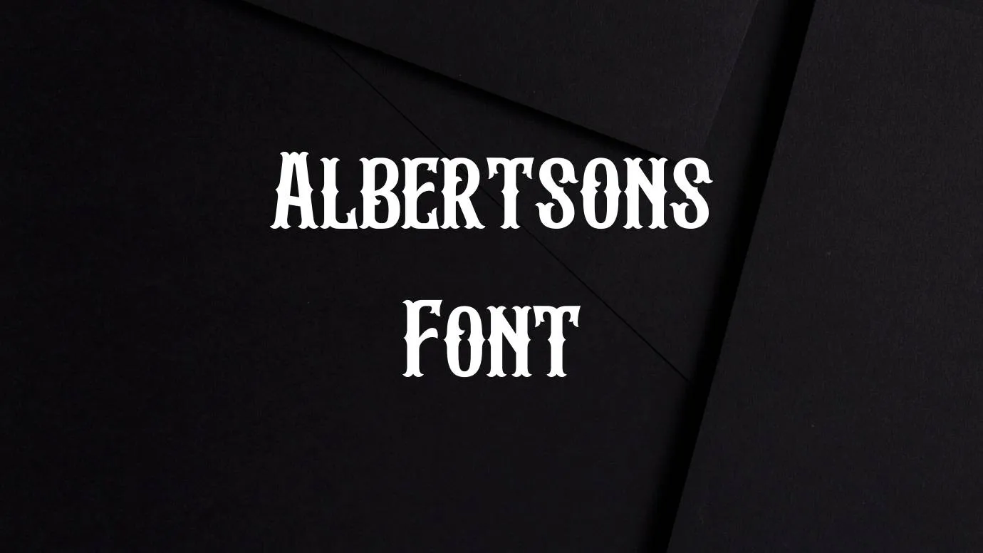 Albertsons Font