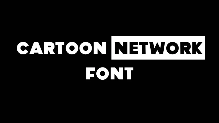 Cartoon Network Font