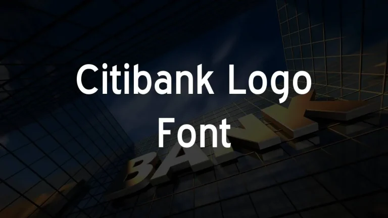 Citibank Logo Font