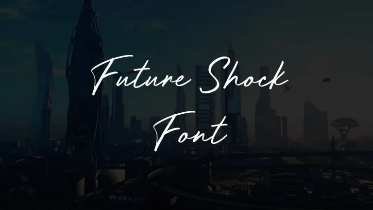 Future Shock Font