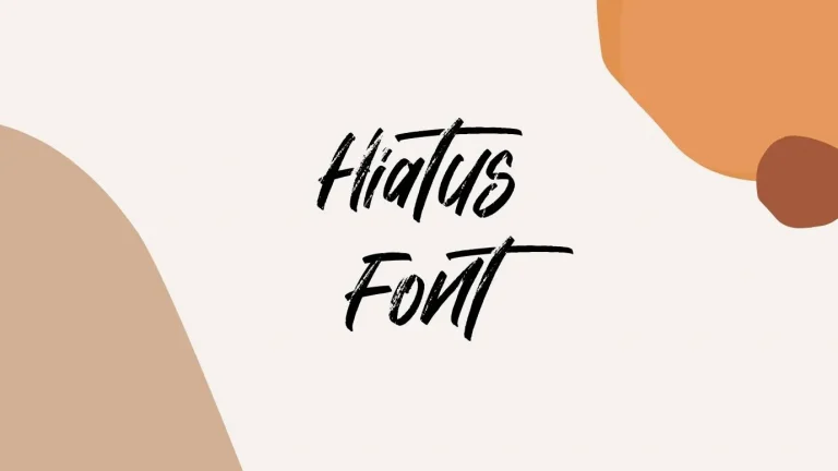 Hiatus Font