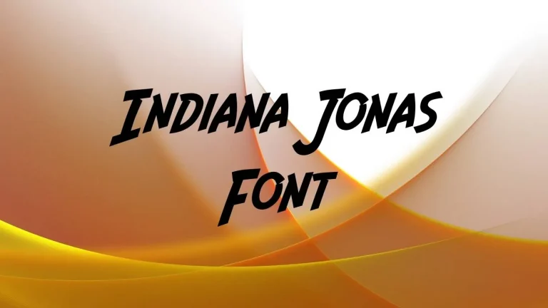 Indiana Jonas Font