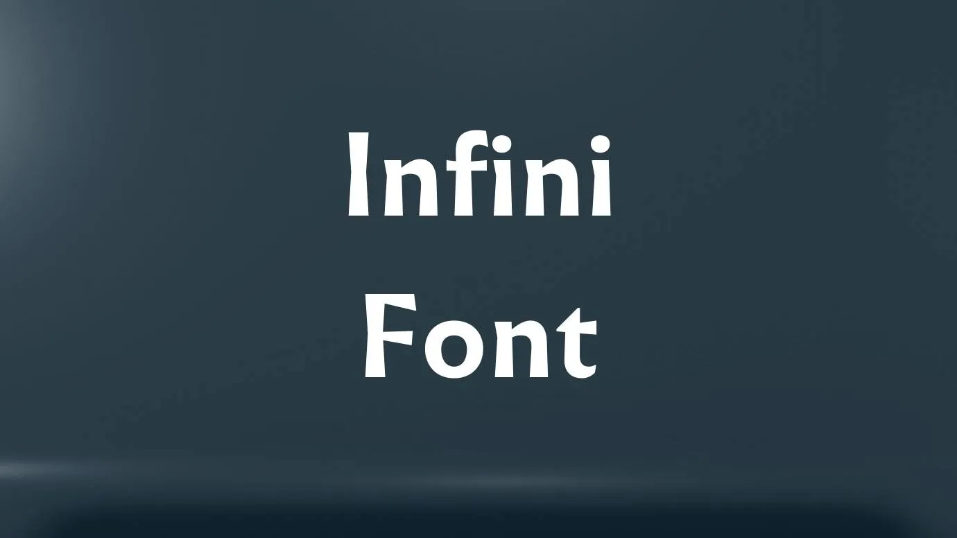 Infini Font