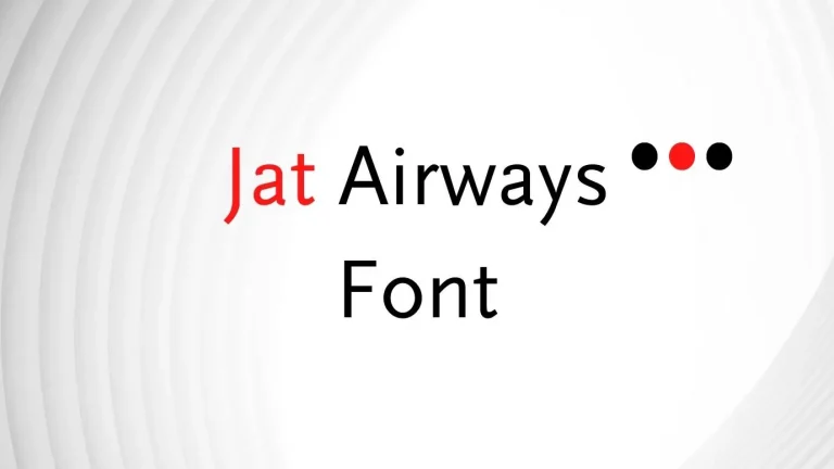 Jat Airways Font