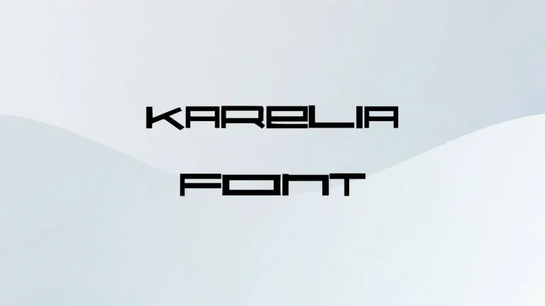 Karelia Font