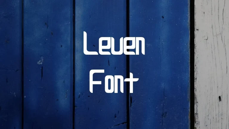 Leven Font