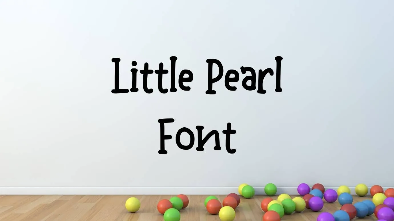 Little Pearl Font