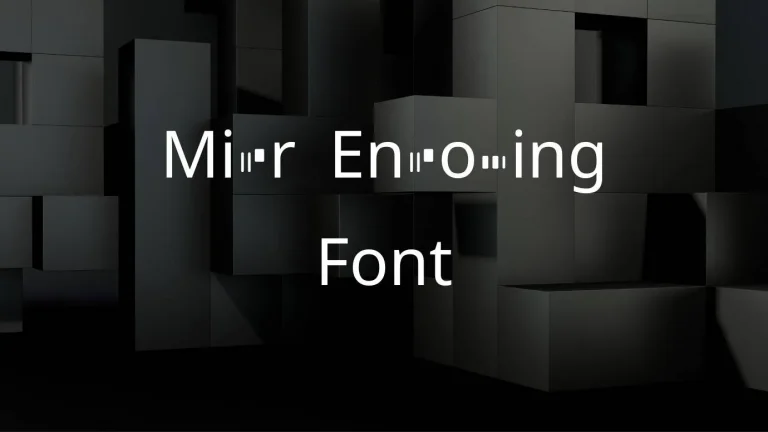 MICR Encoding Font