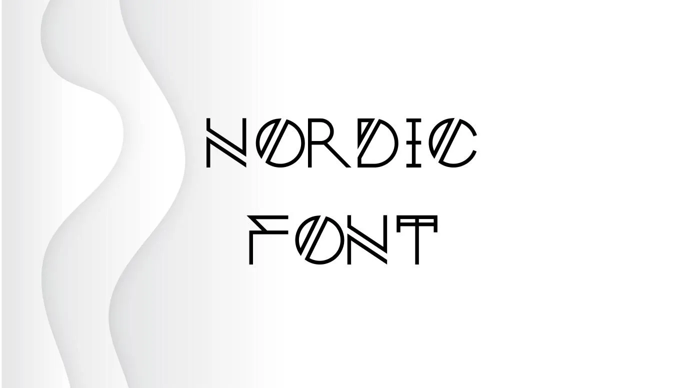 Nordic Font