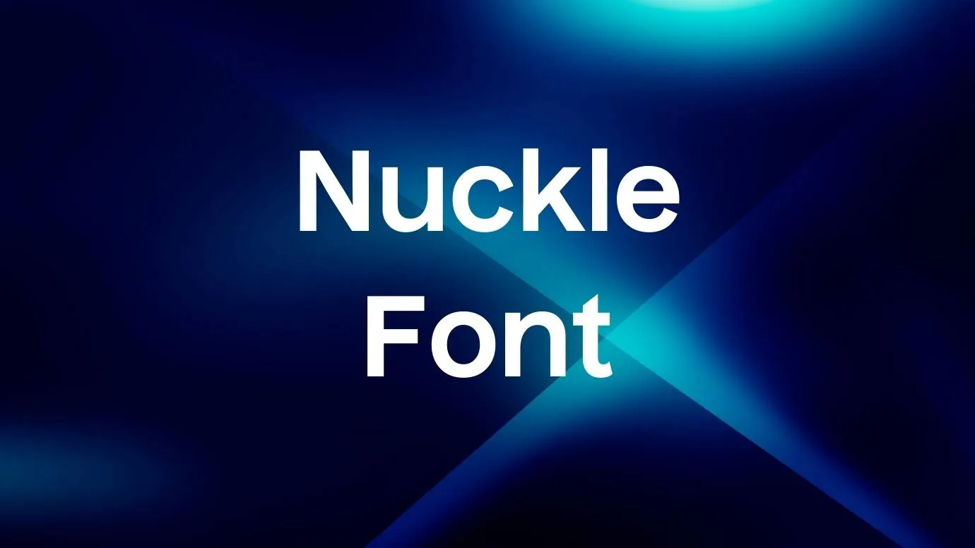 Nuckle Font