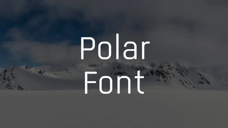 Polar Font