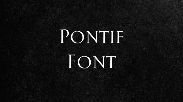 Pontif Font