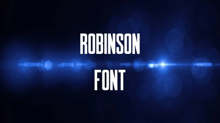 Robinson Font