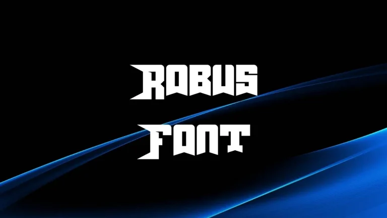 Robus Font