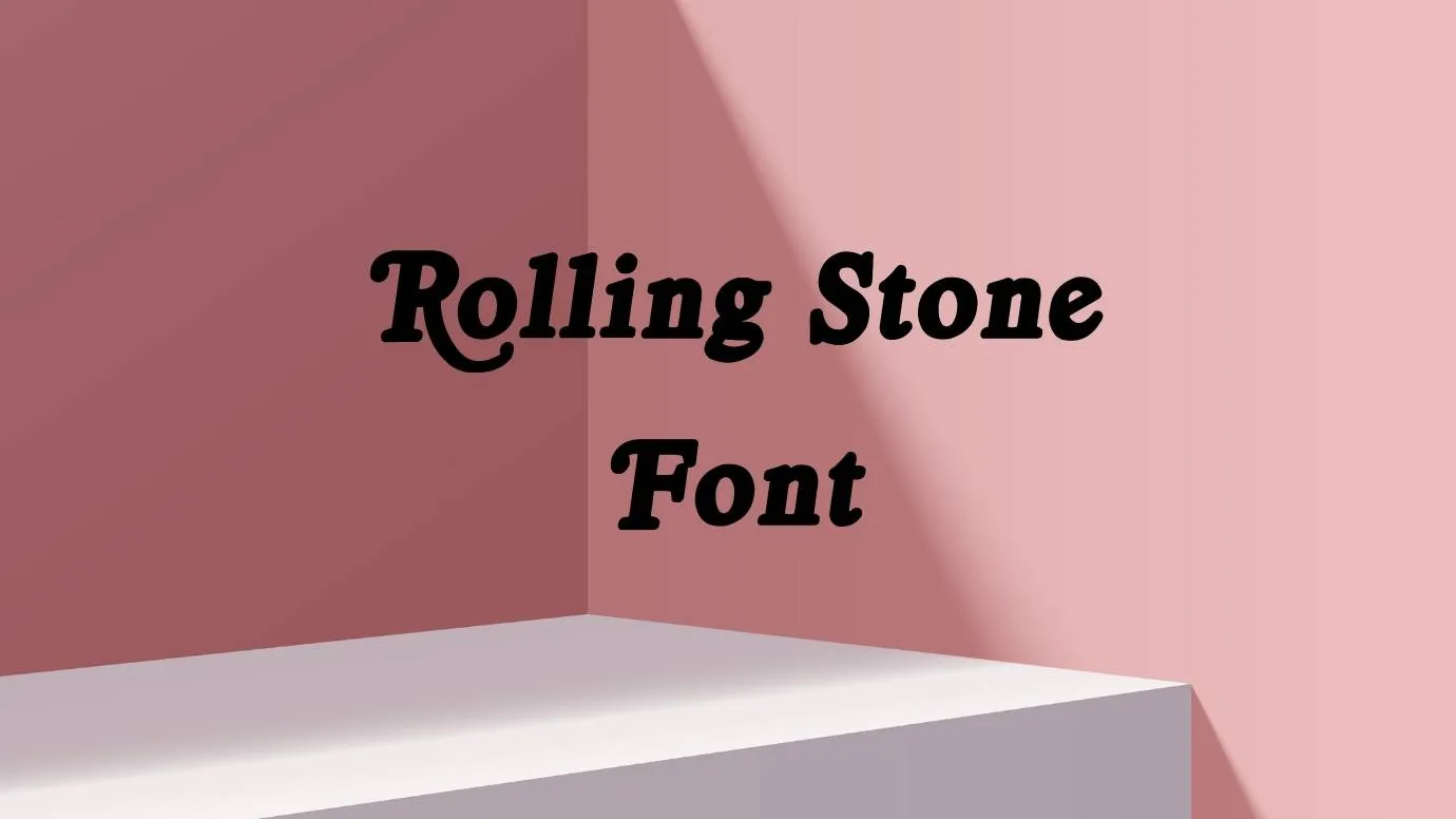 Rolling Stone Font
