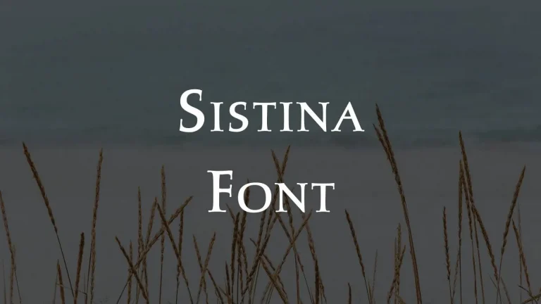 Sistina Font