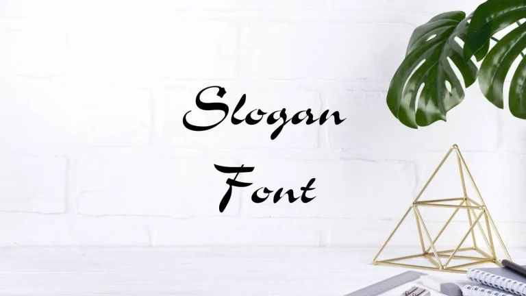Slogan Font