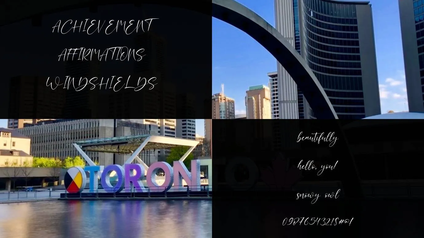 View of Toronto Modern Signature Font