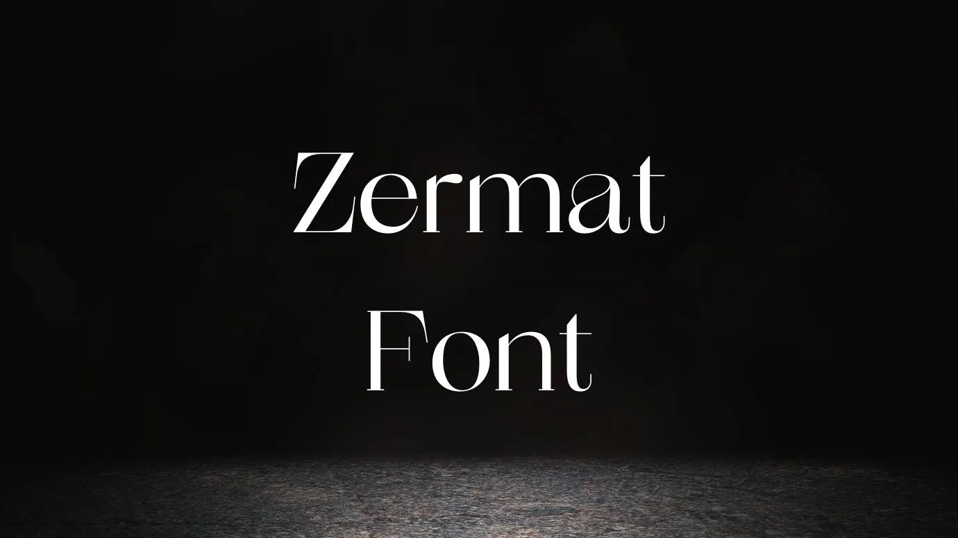 Zermatt Font