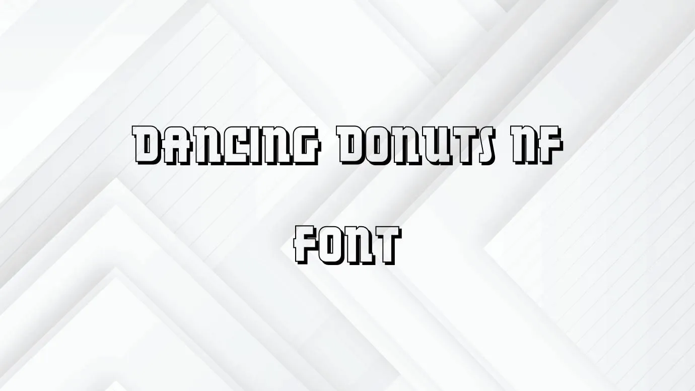 Dancing Donuts NF Font