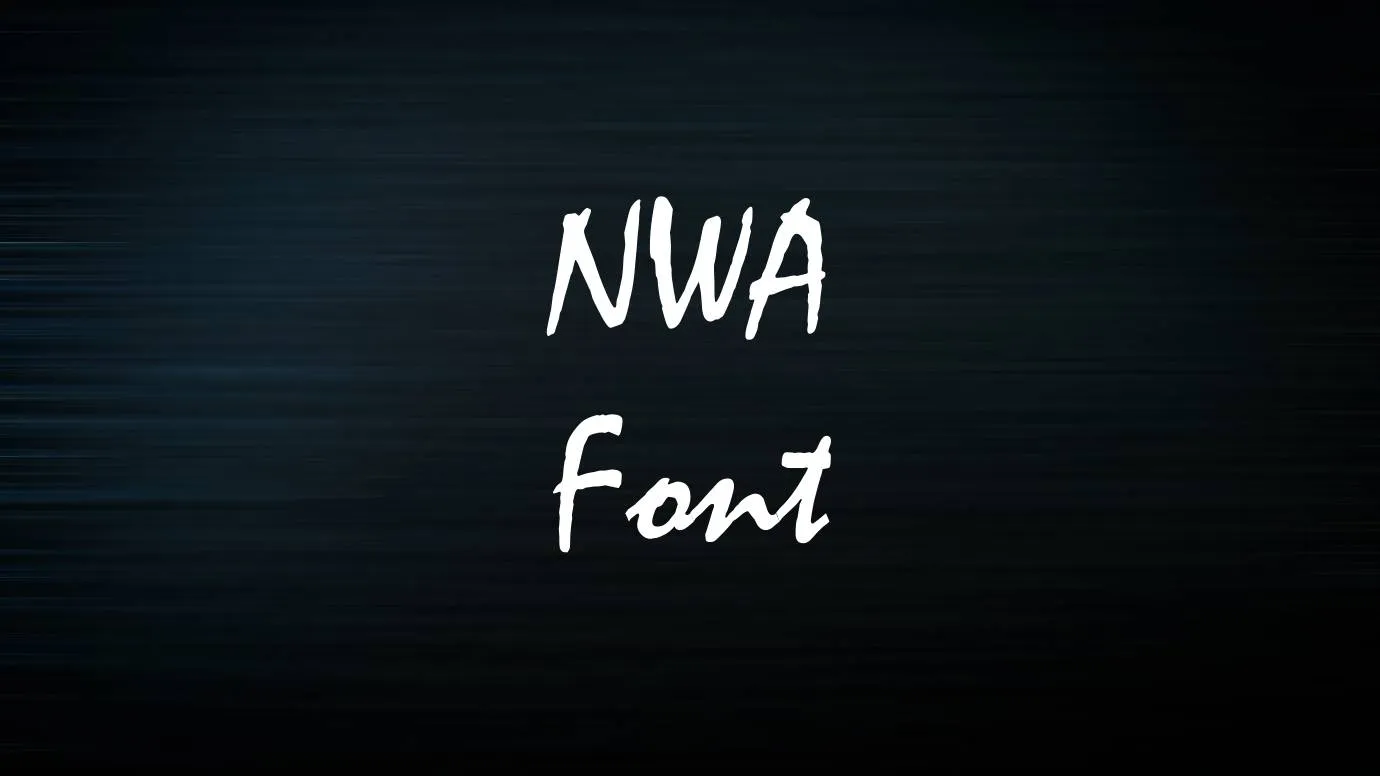 NWA Font