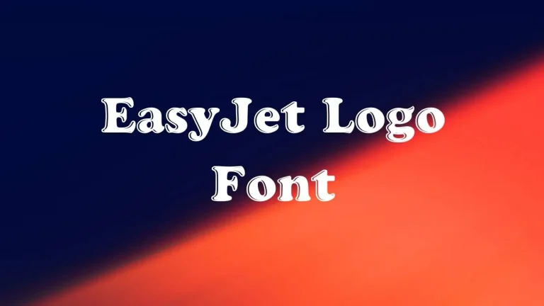 easyjet logo font