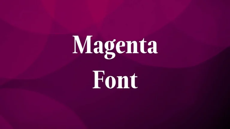Magneta Font