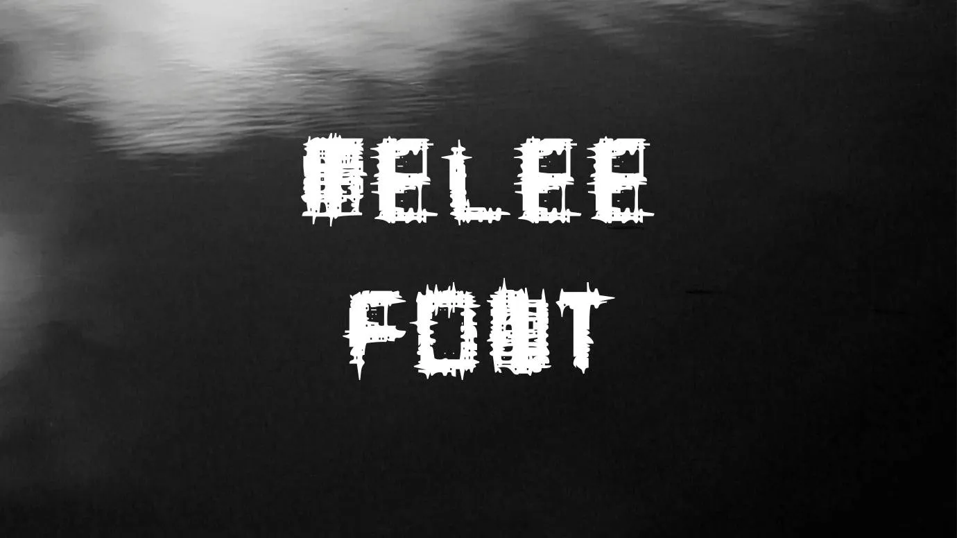 melee font