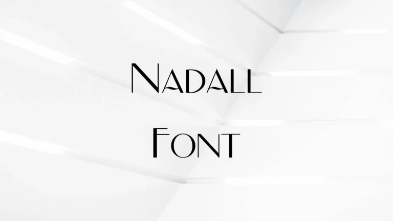 nadall font