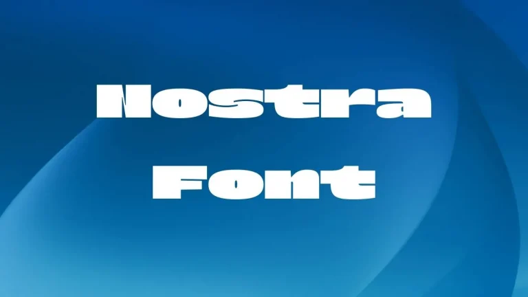 nostra font
