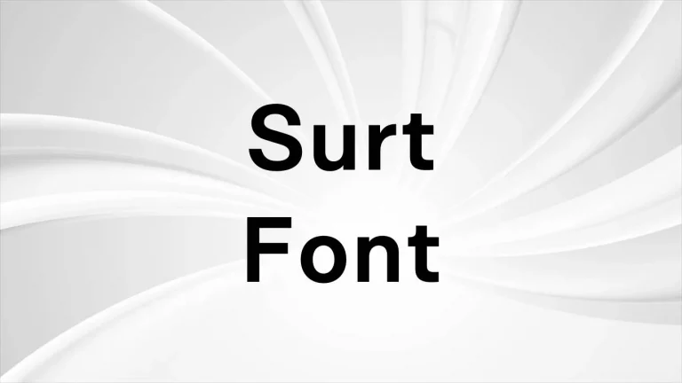 surt font
