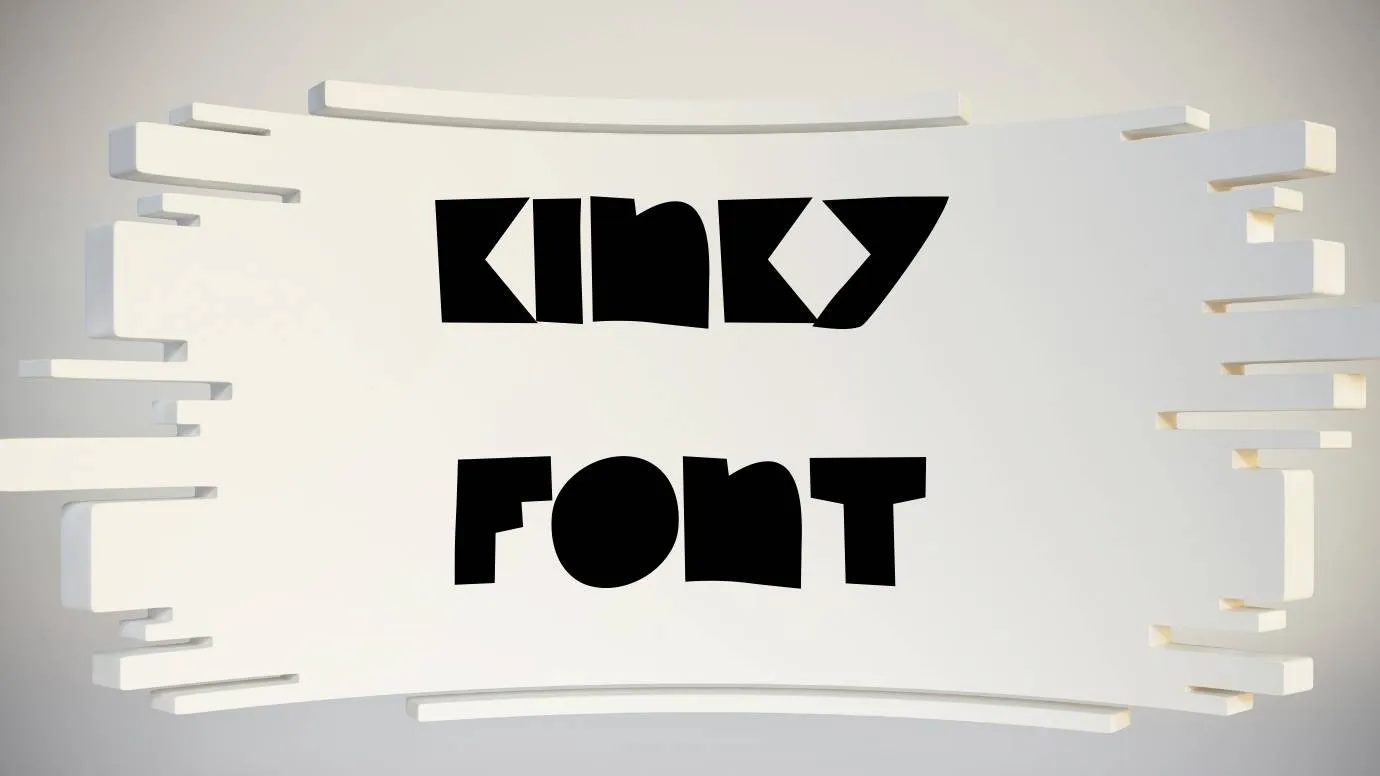 Kinky Font