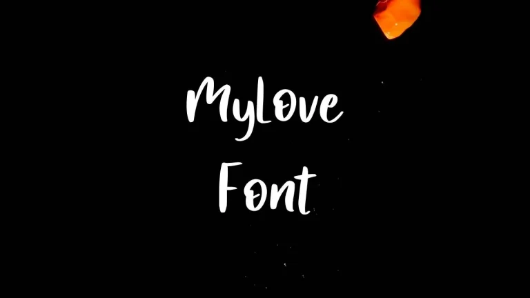 MyLove Font