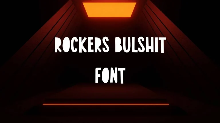 Rockers Bulshit Font