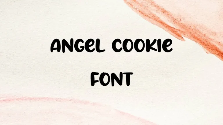 Angel Cookie Font