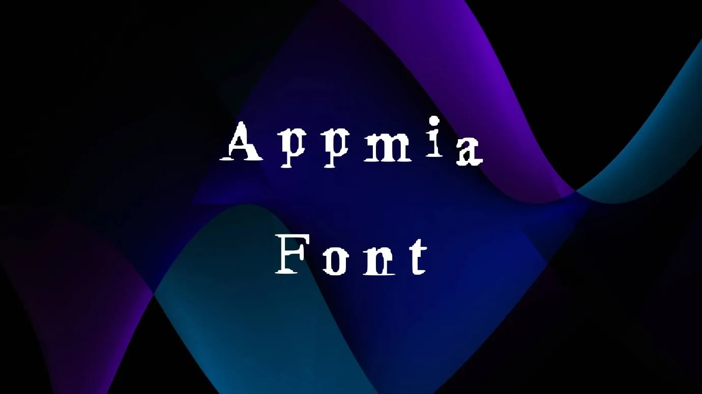 Appmia Font