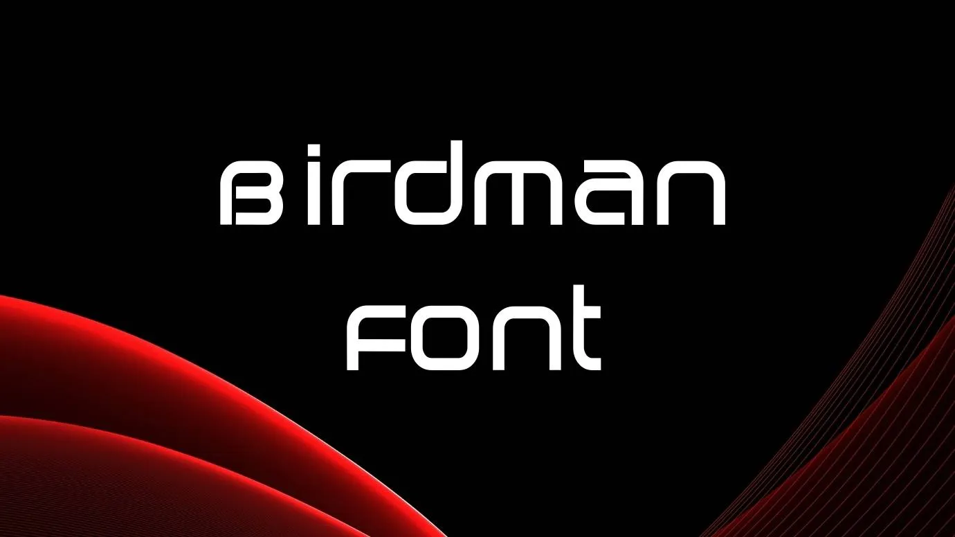 Birdman Font