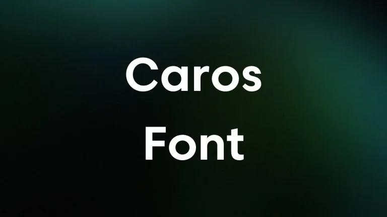 Caros Font