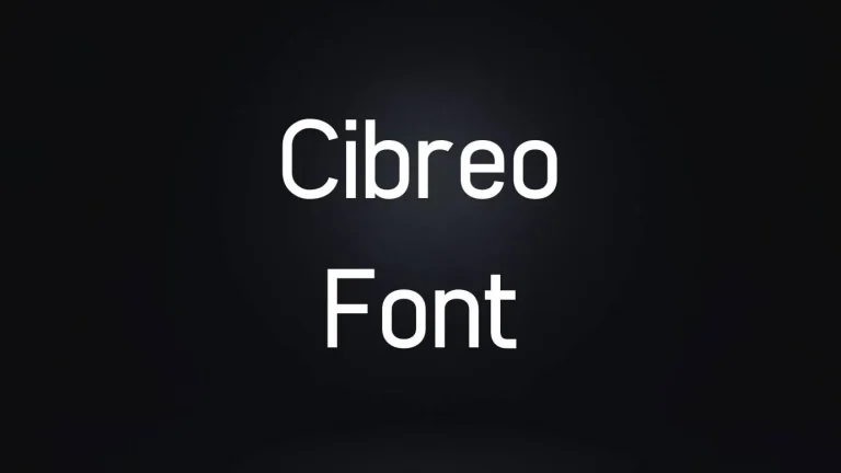 Cibreo Font