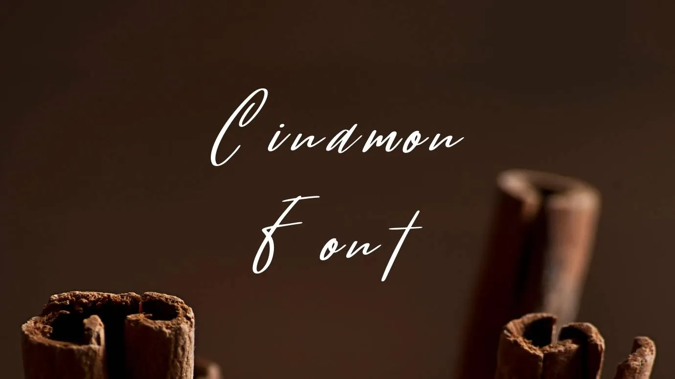 Cinamon Font