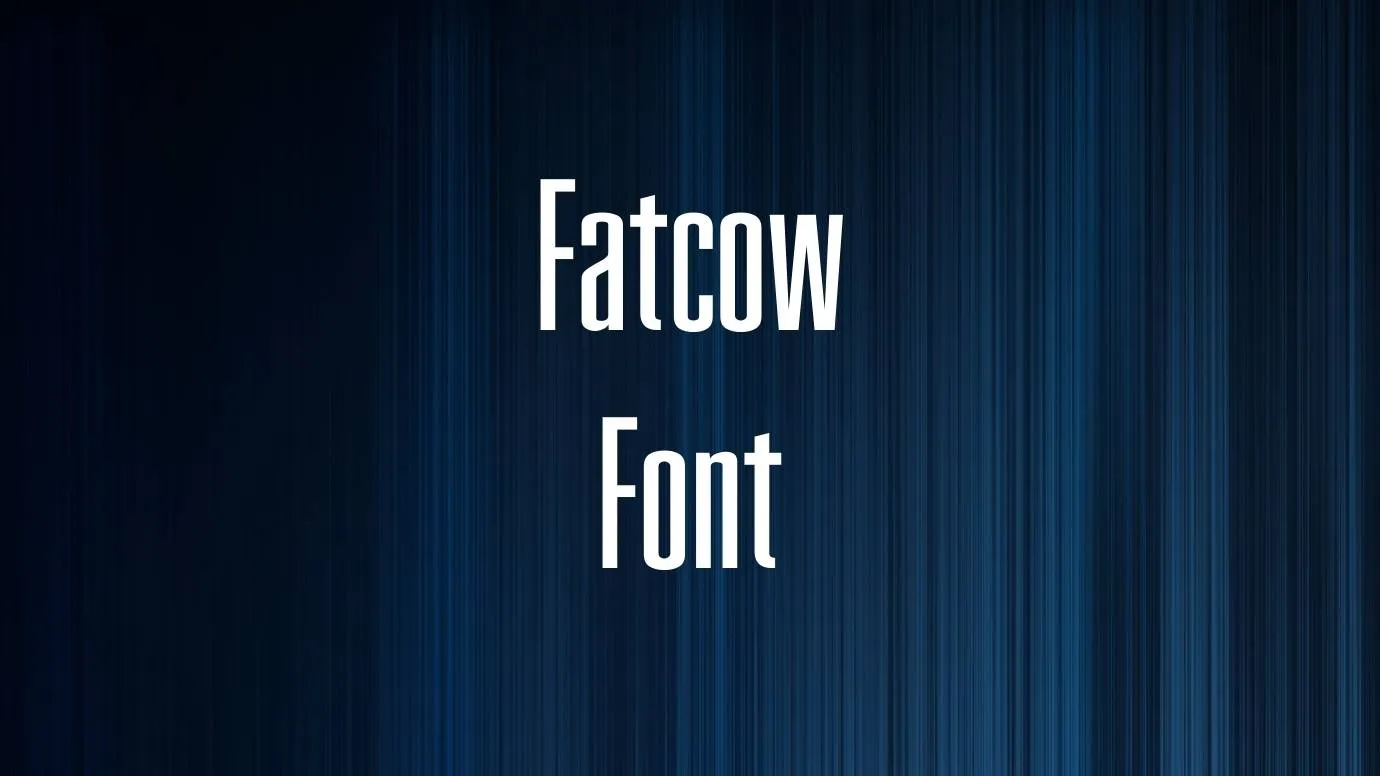 Fatcow Font