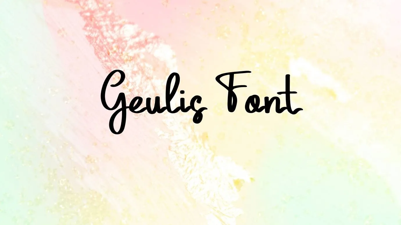 Geulis Font