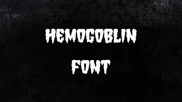 hemogoblin font