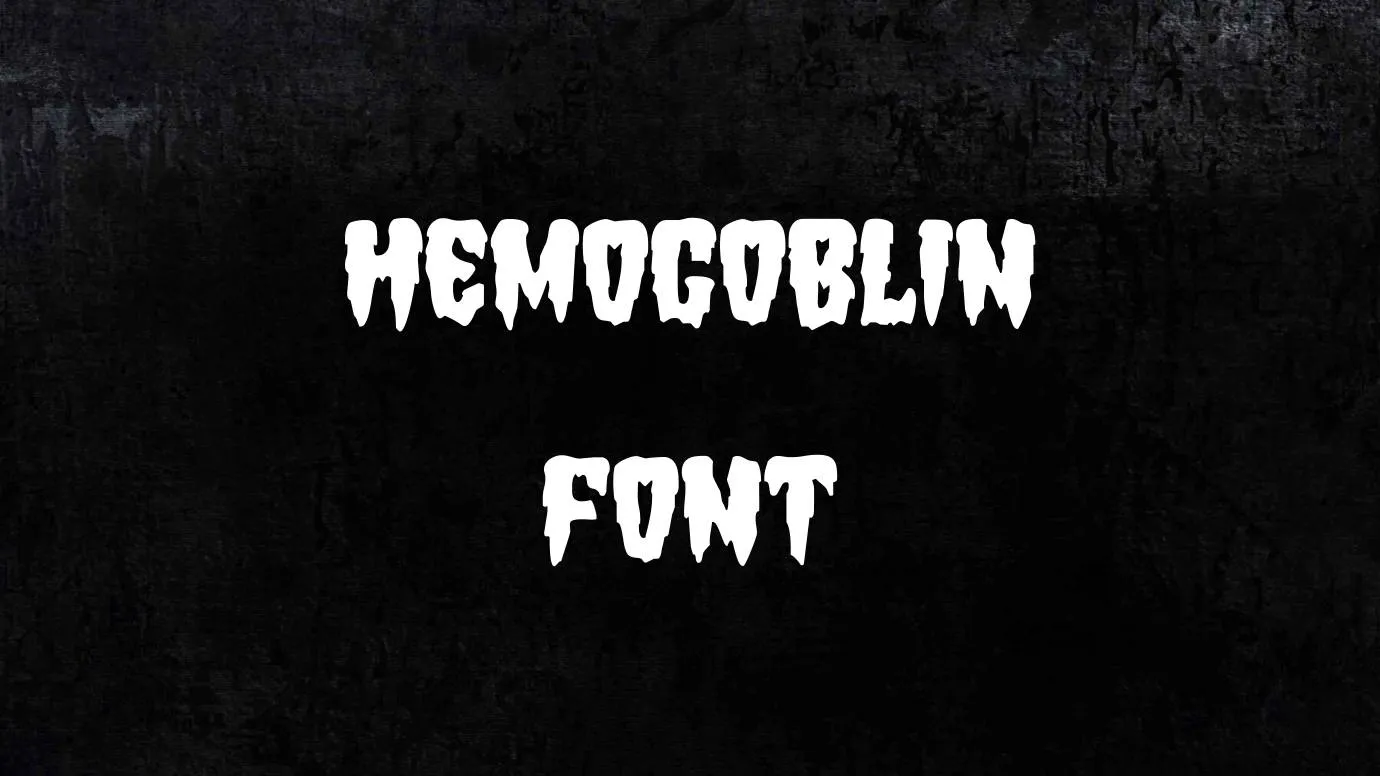 hemogoblin font