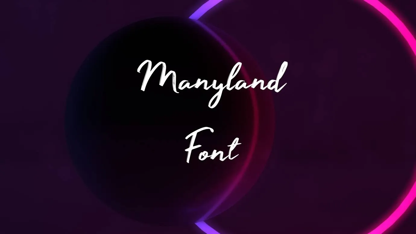 Manyland Font