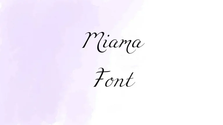 Miama Font